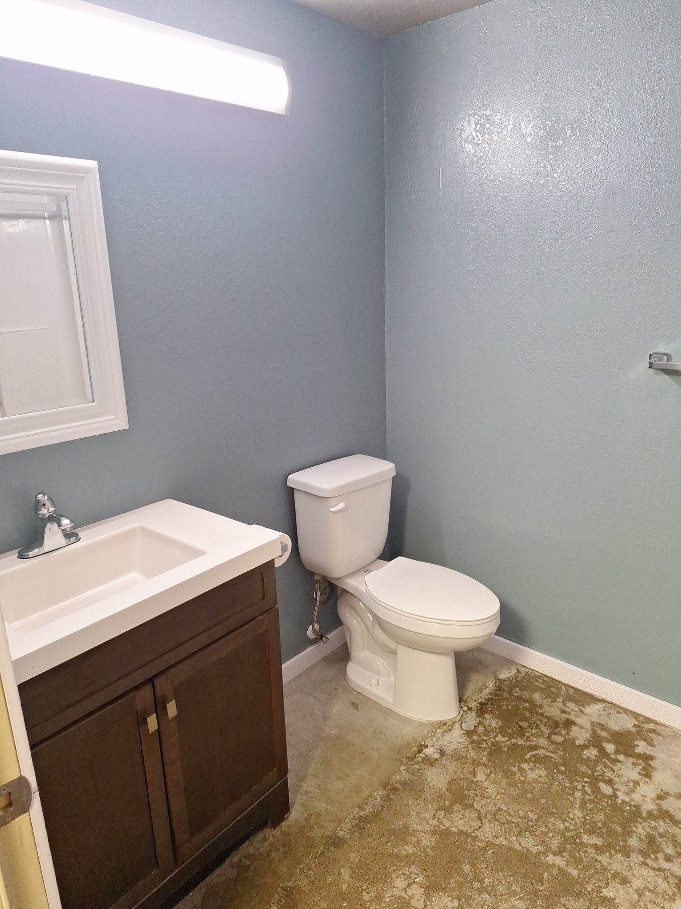 Finished bathroom